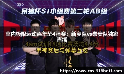 室内极限运动嘉年华4强赛:新乡队vs泰安队独家直播